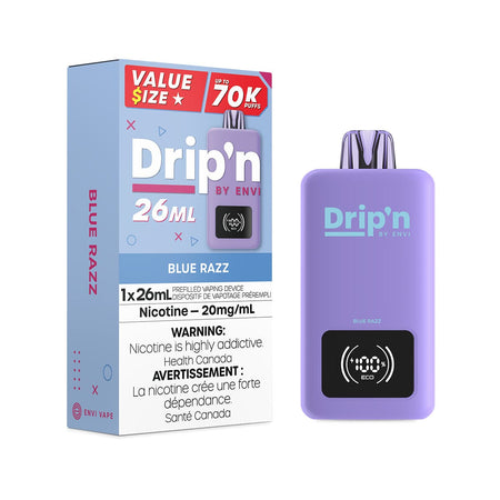 Drip'n 26mL Blue Razz Disposable Vape Disposable Drip'n 