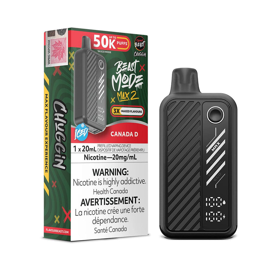 Flavour Beast Beast Mode Max 2 Canada D Disposable Vape Disposable Flavour Beast 