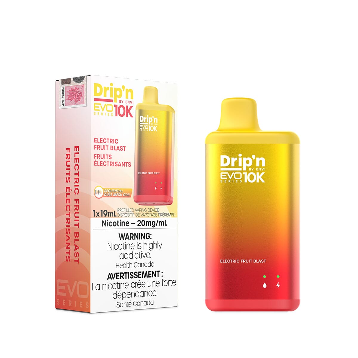 Drip'n EVO 10K Electric Fruit Blast Disposable Vape Pen Disposable Drip'n 