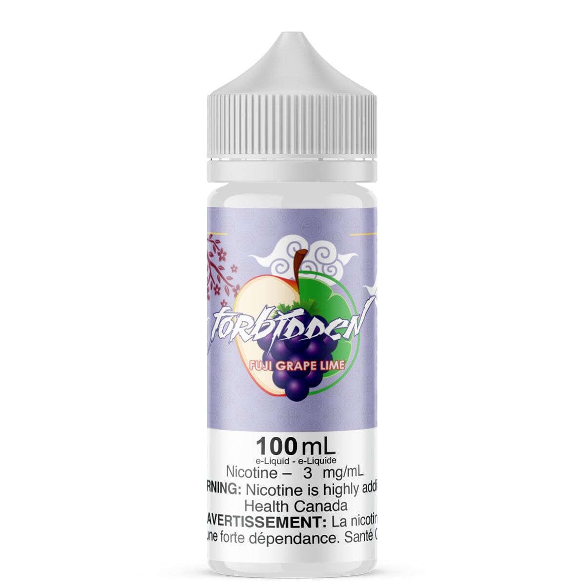 Forbidden Fuji Grape Lime E Liquid E-Liquid Forbidden 100mL 3mg/mL ONT