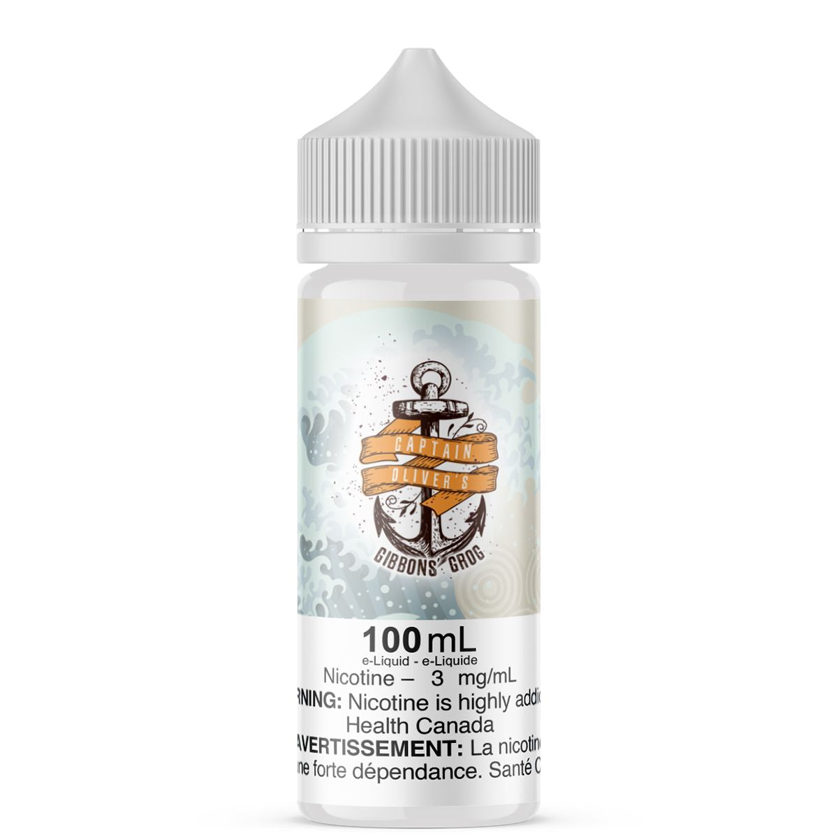 Captain Olivers Gibbons Grog E Liquid E-Liquid Captain Oliver's Custards & Puddings 