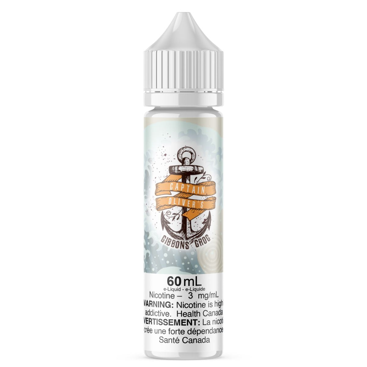 Captain Olivers Gibbons Grog E Liquid E-Liquid Captain Oliver's Custards & Puddings 