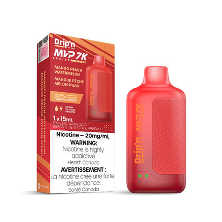 Drip'n by Envi MVP Series Mango Peach Watermelon Disposable Vape Disposable Drip'n 