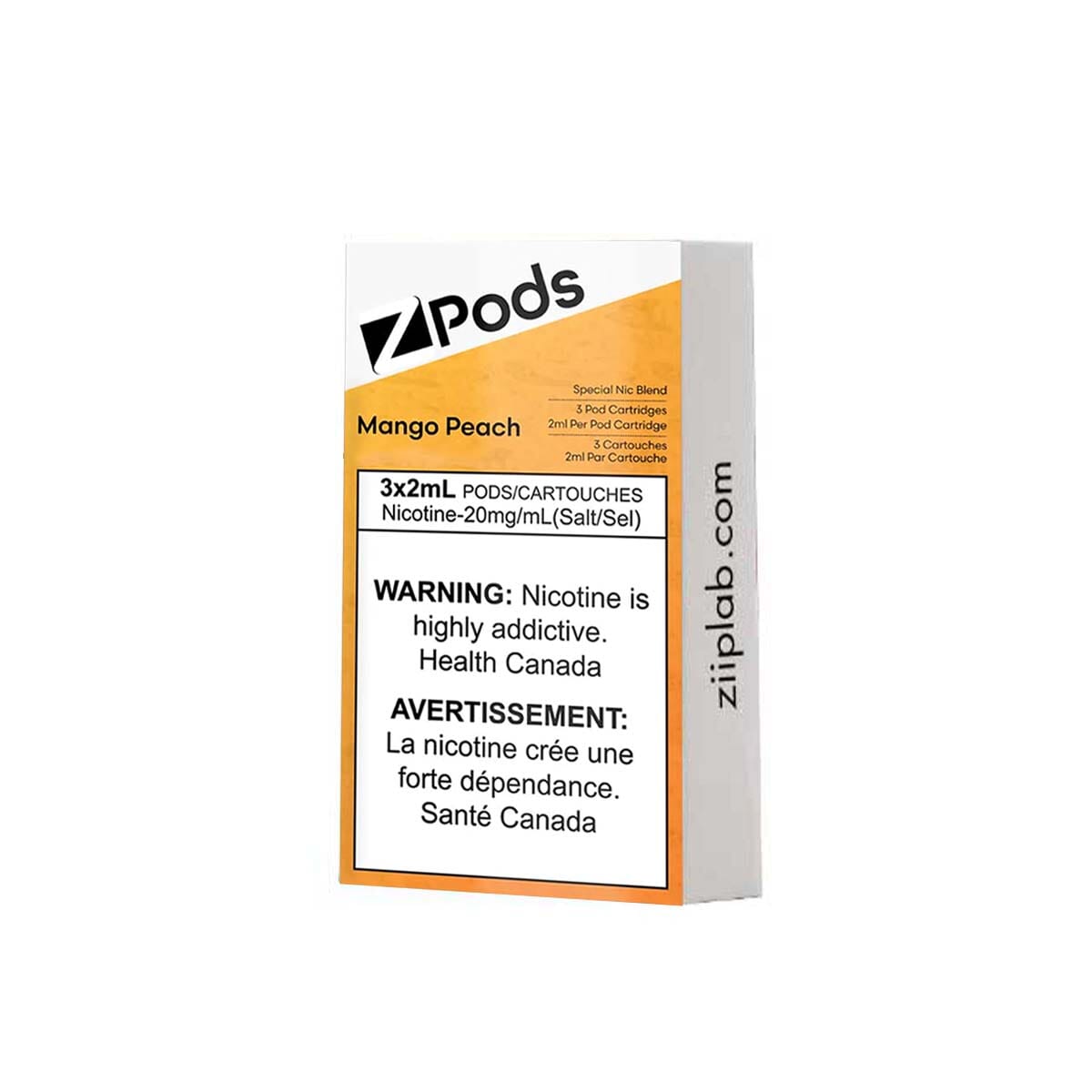 STLTH Compatible Z Pods Mango Peach Vape Pods Pre-filled Pod STLTH 