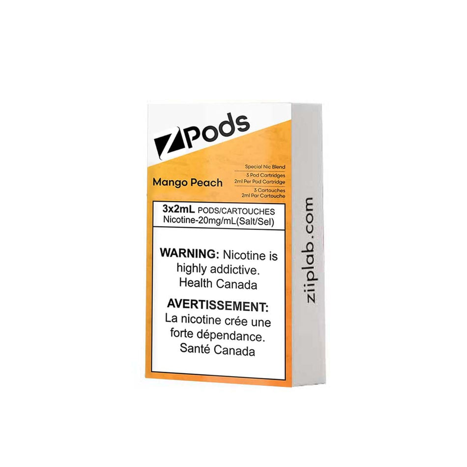 STLTH Compatible Z Pods Mango Peach Vape Pods Pre-filled Pod STLTH 