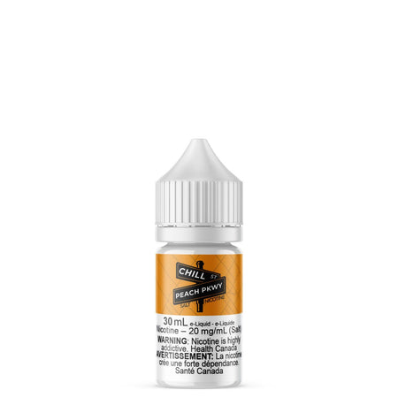 Chill Street Peach Parkway Salt Nic E Liquid E-Liquid Chill St. 30mL 10mg/mL 