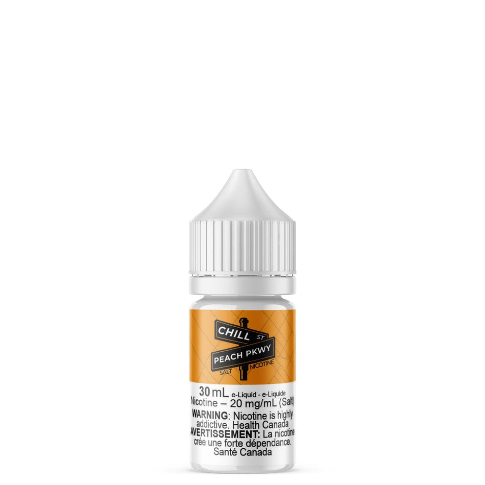 Chill Street Peach Parkway Salt Nic E Liquid E-Liquid Chill St. 30mL 10mg/mL 