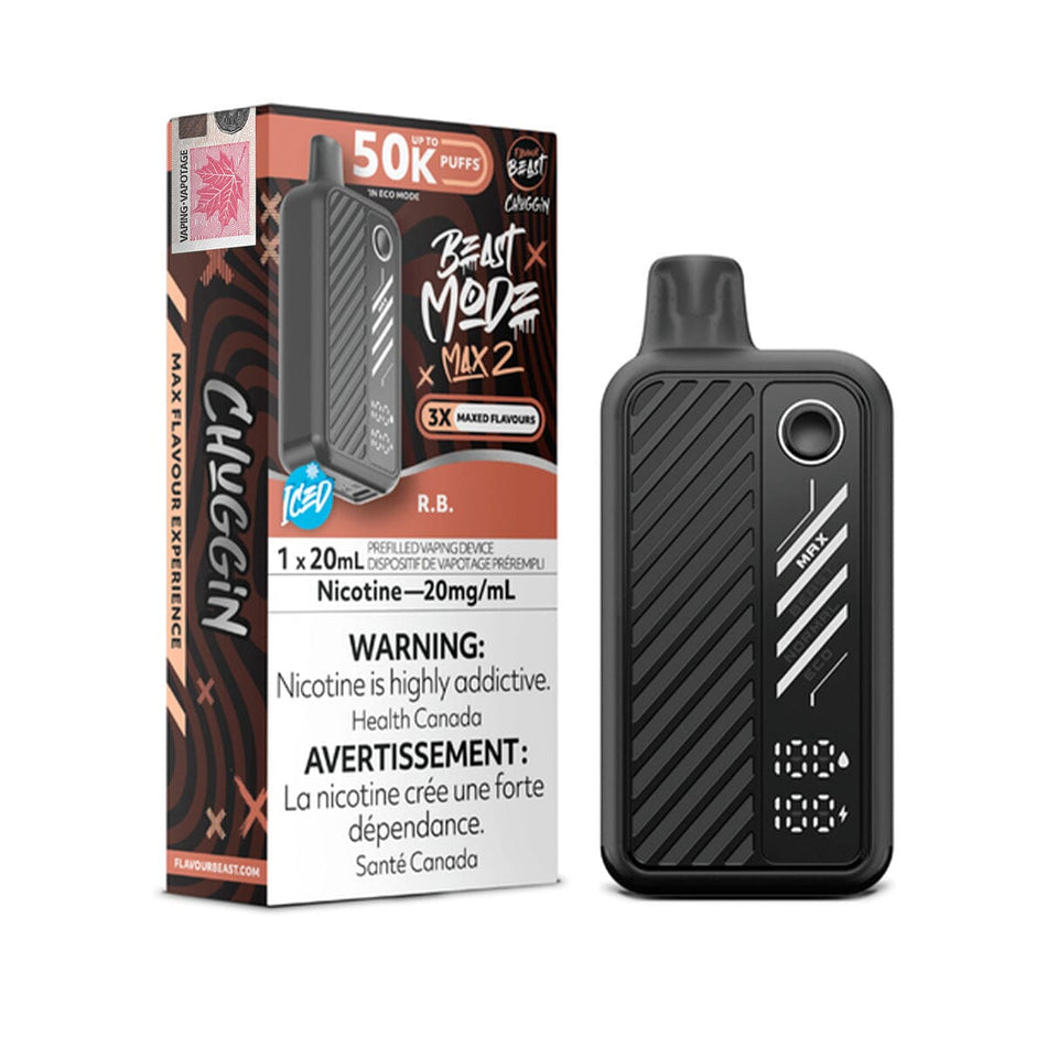 Flavour Beast Beast Mode Max 2 R.B. Disposable Vape Disposable Flavour Beast 