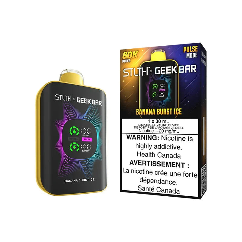STLTH x Geekbar 80K - Banana Burst Ice Disposable STLTH x Geekbar 