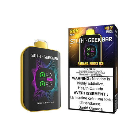 STLTH x Geekbar 80K - Banana Burst Ice Disposable STLTH x Geekbar 