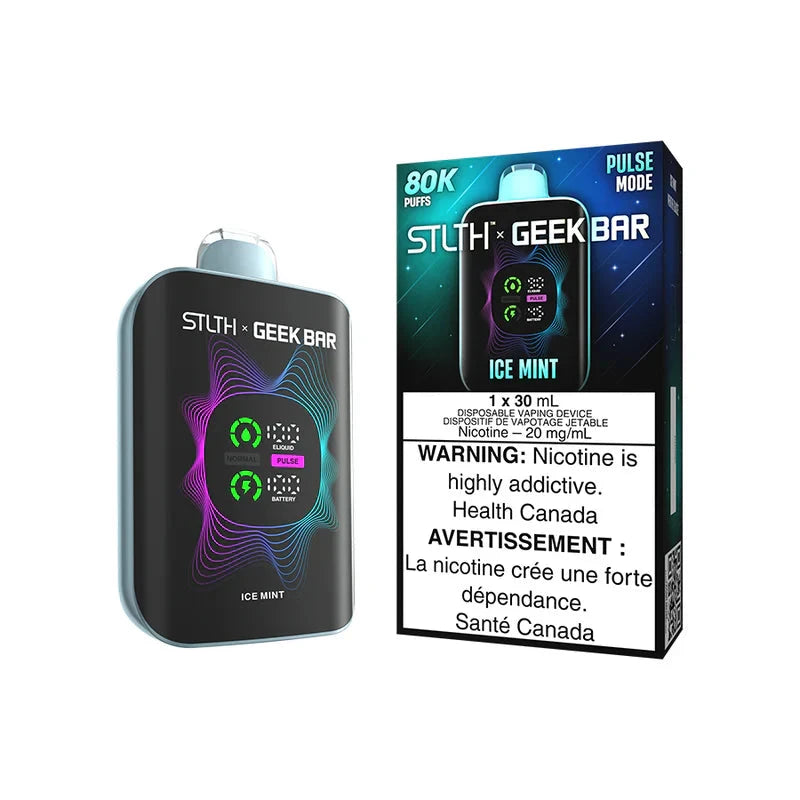 STLTH x Geekbar 80K - Ice Mint Disposable STLTH x Geekbar 