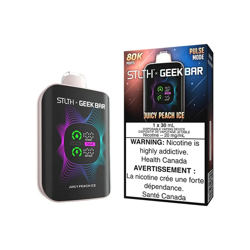 STLTH x Geekbar 80K - Juicy Peach Ice Disposable STLTH x Geekbar 