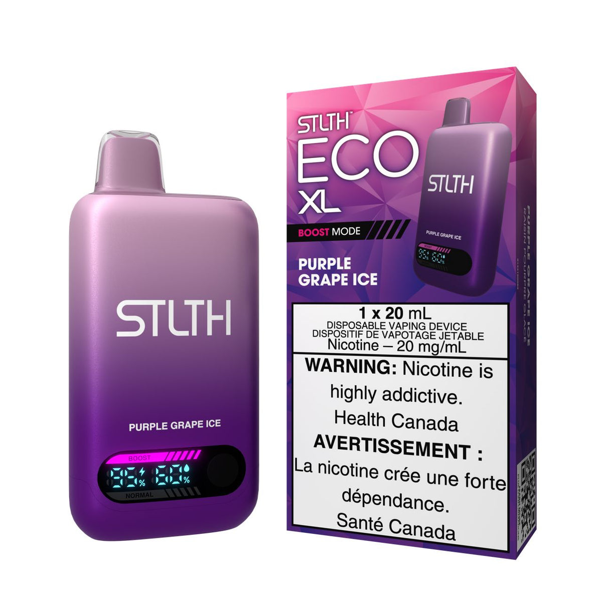 STLTH ECO XL - Purple Grape Ice Disposable STLTH ECO XL 