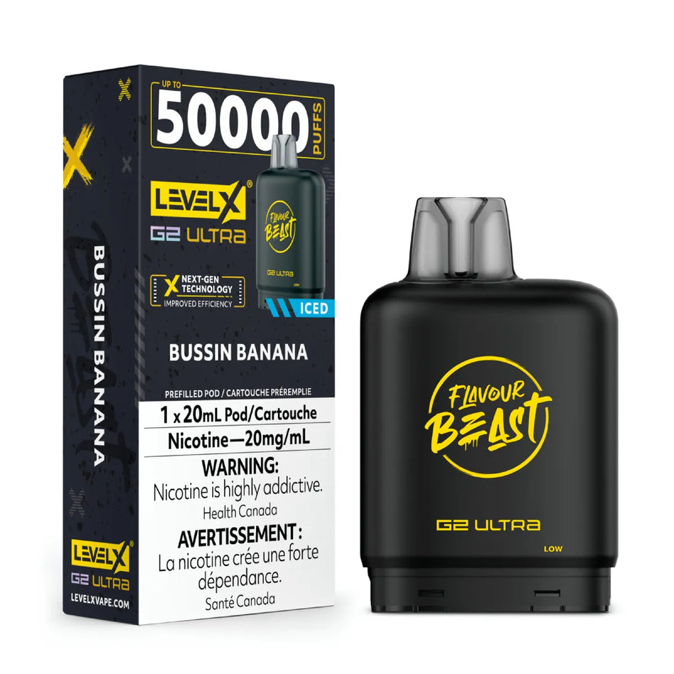 Level X G2 Ultra - Flavour Beast - Bussin' Banana