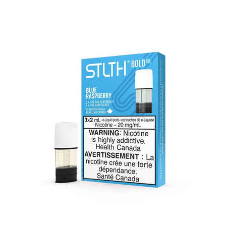 STLTH - Blue Raspberry Pods Pre-filled Pod STLTH 20mg/mL (Bold 50) 