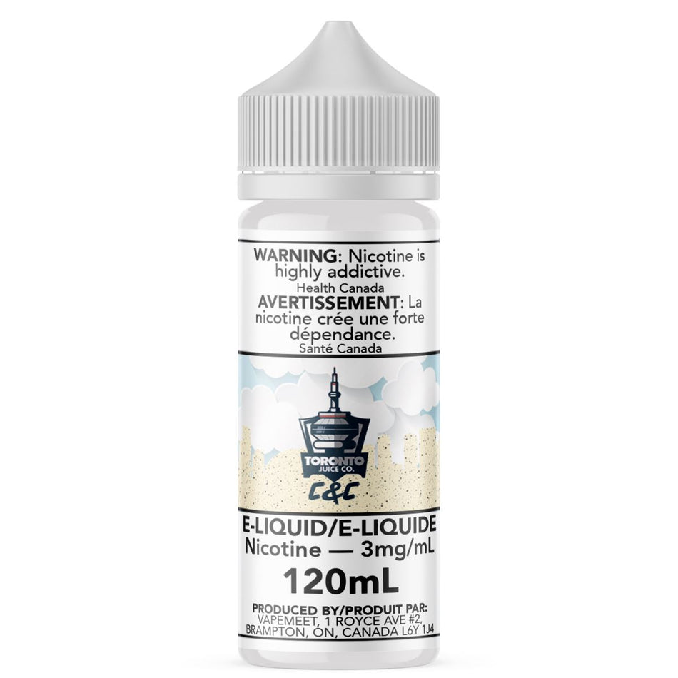 Toronto Juice Co. - C&C E-Liquid Toronto Juice Co. 120mL 0 mg/mL 