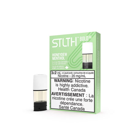 STLTH - Honeydew Menthol Pods Pre-filled Pod STLTH 20mg/mL (Bold 50) 