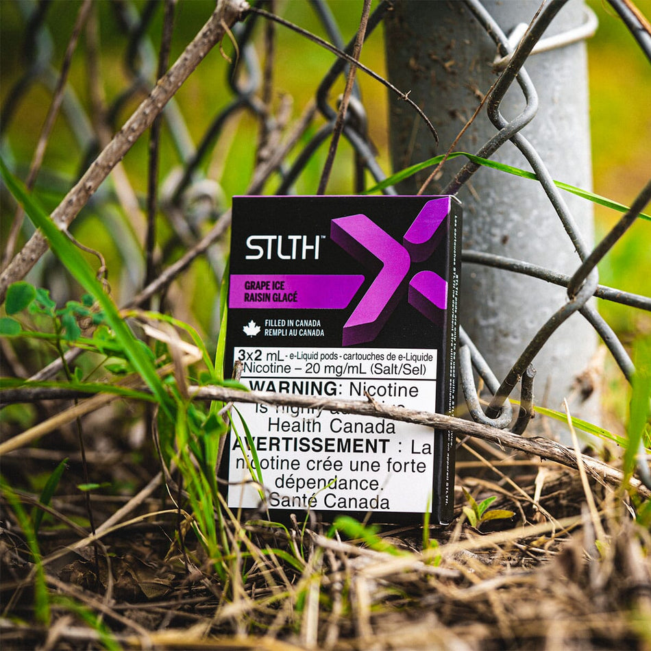 STLTH X Grape Ice Vape Pods Pre-filled Pod STLTH 